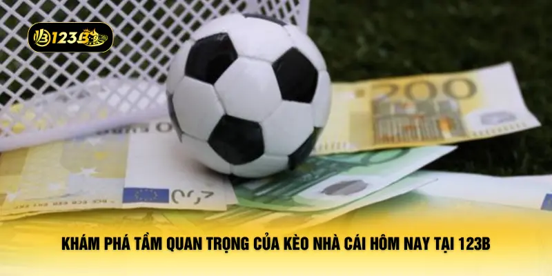 Khám phá tầm quan trọng của kèo nhà cái hôm nay tại 123B